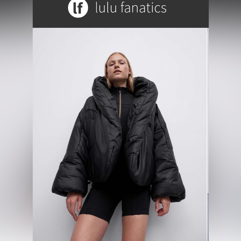 lululemon athletica Black Puffer Jacket
